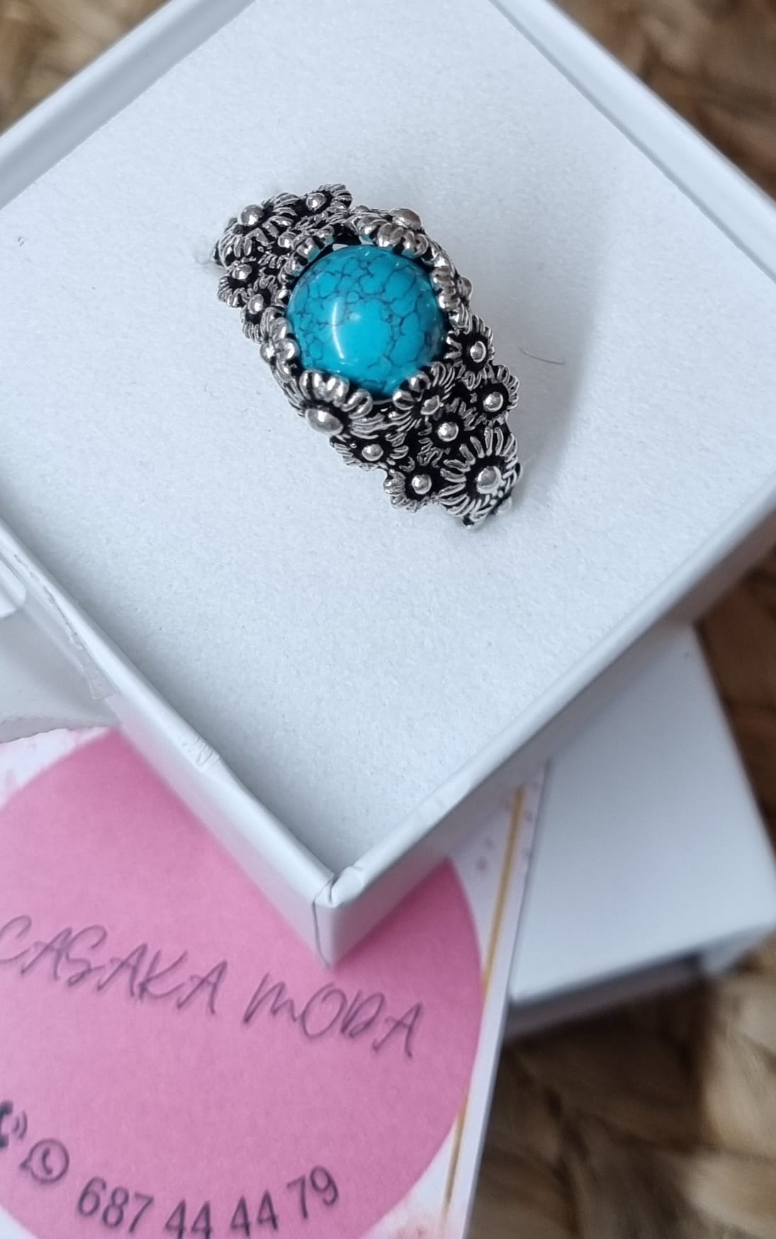 ANILLO PLATA DE LA INDIA