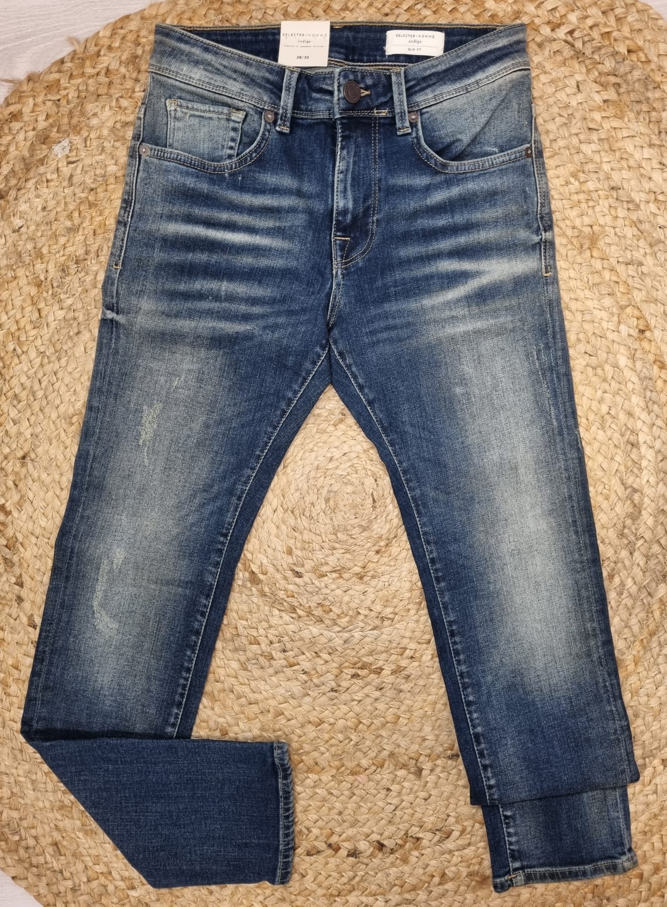 PANTALON VAQUERO SELECTED HOMME INDIGO 28/30