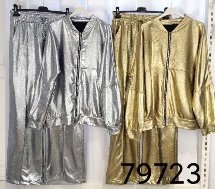 CHANDAL MUJER DORADO Y PLATEADO PARIS