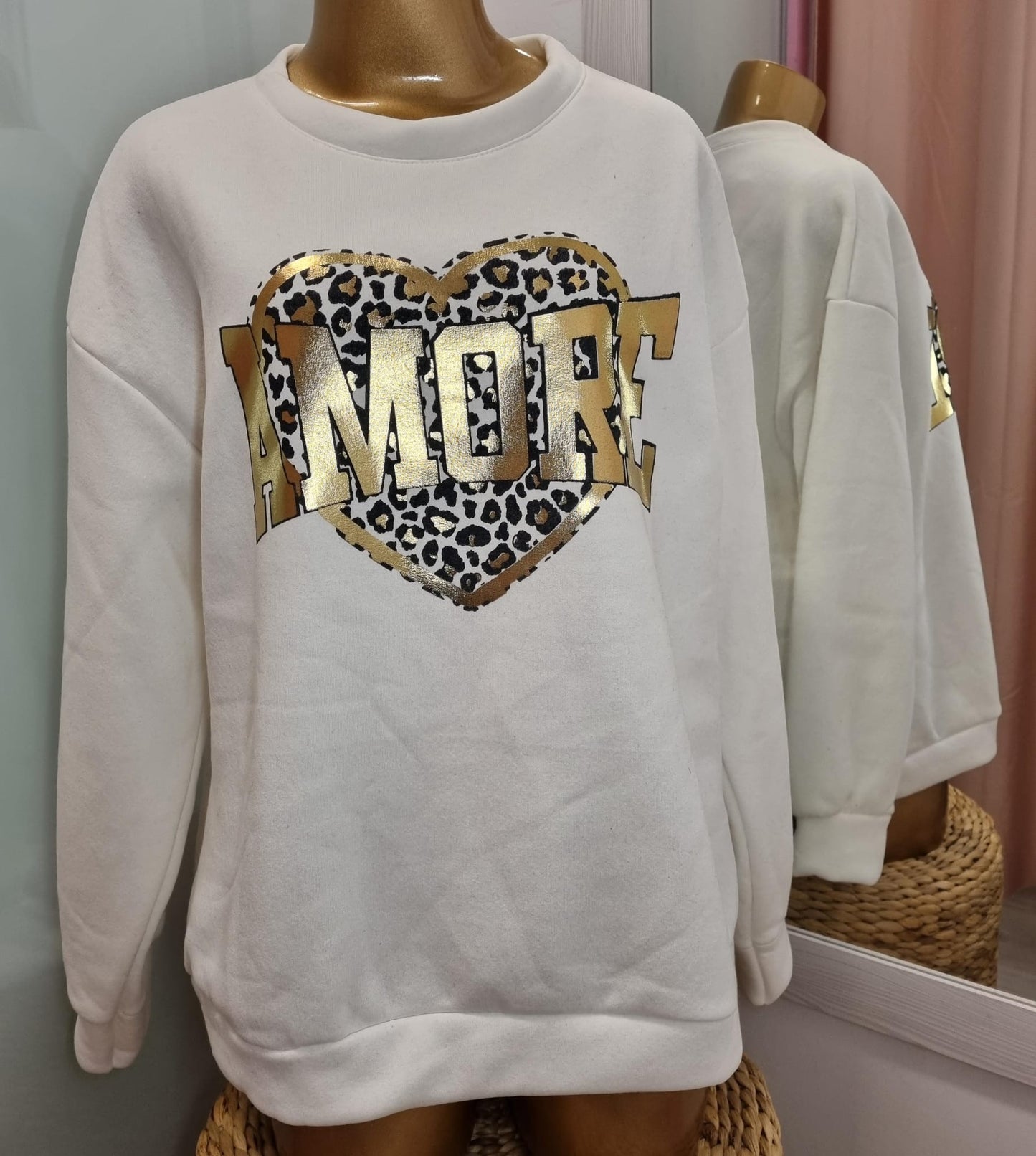 SUDADERAS MUJER AMORE