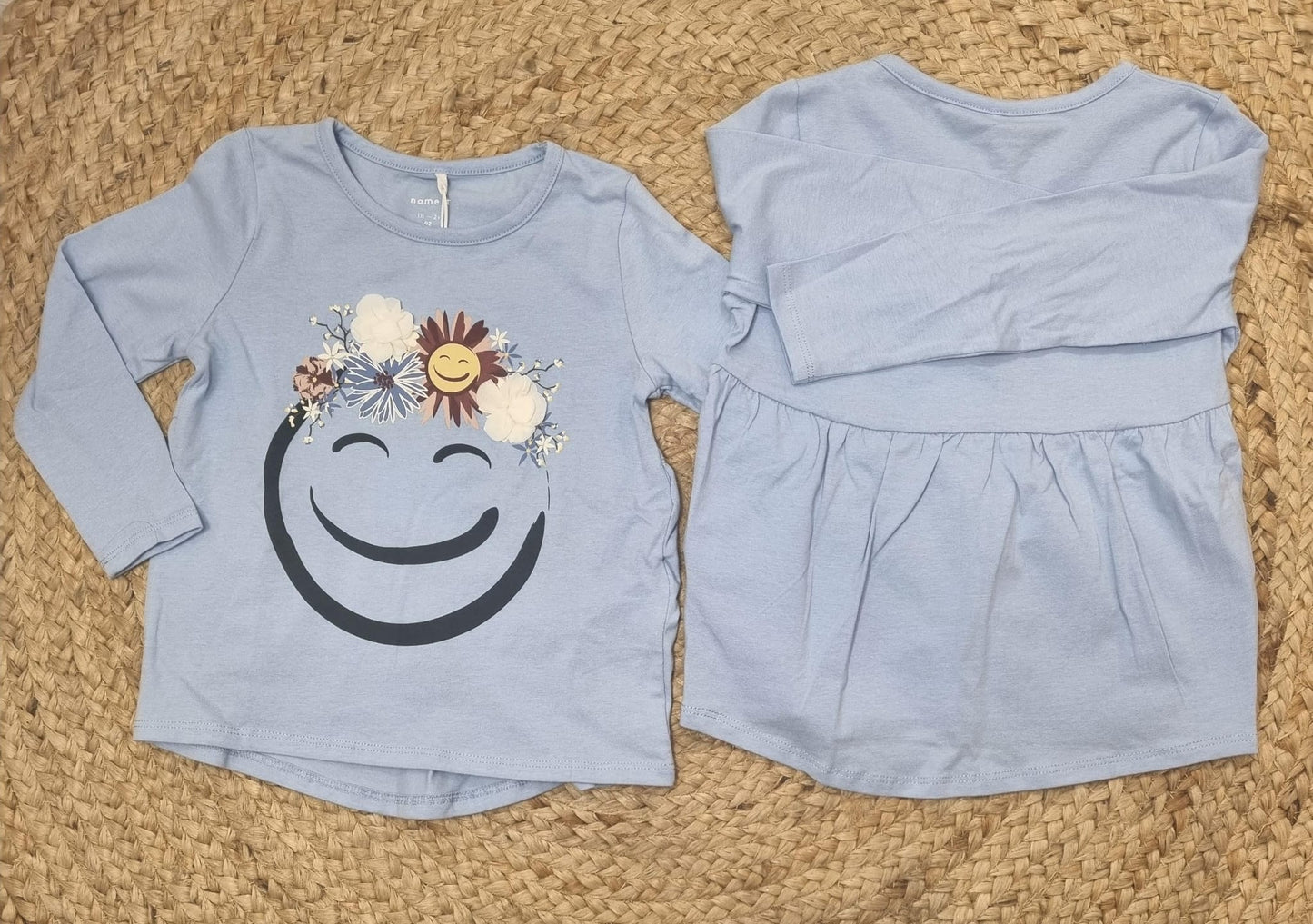 CAMISETA NIÑA NAMEIT MANGA LARGA