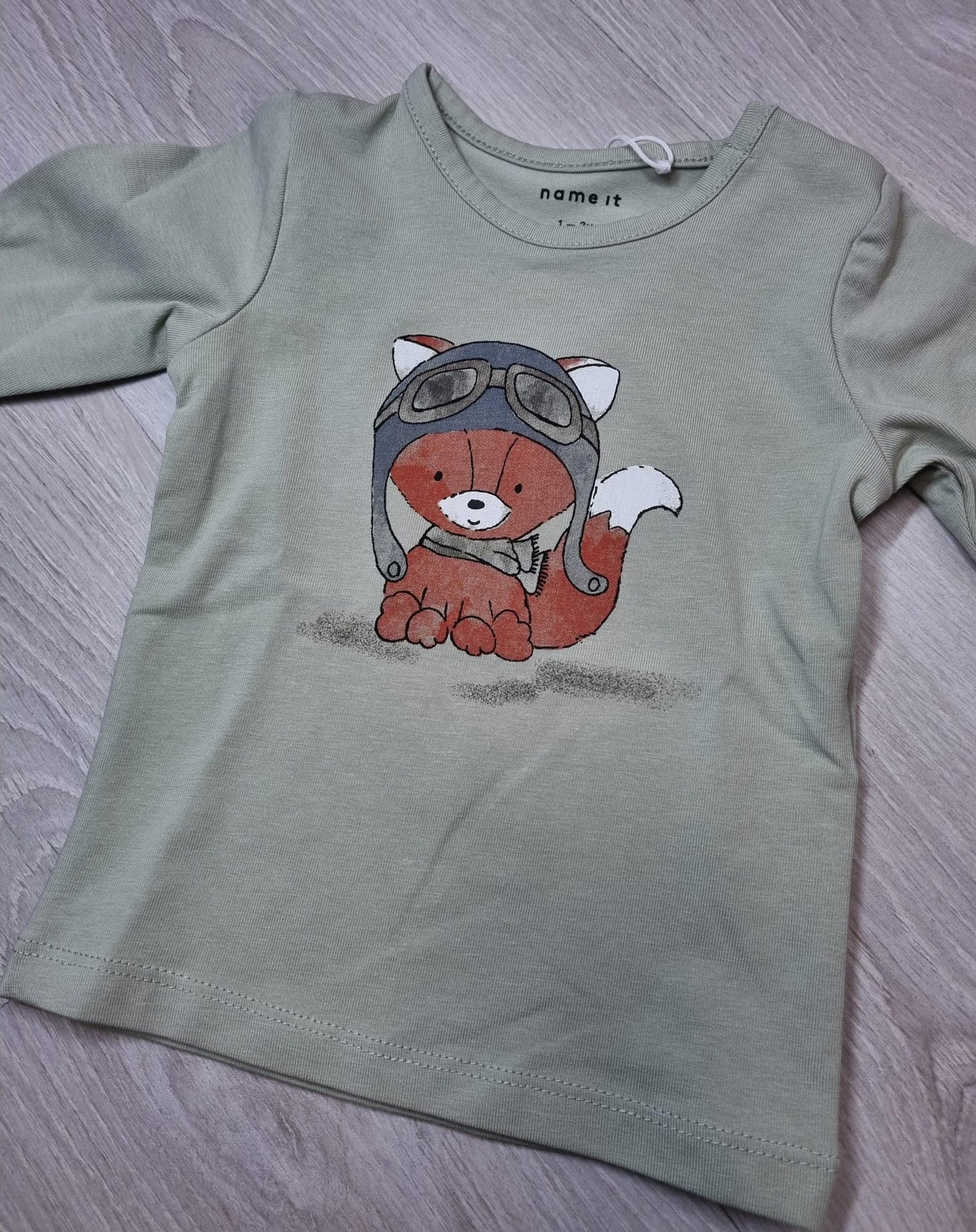 CAMISETA NAMEIT ARDILLA NIÑ@ MANGA LARGA