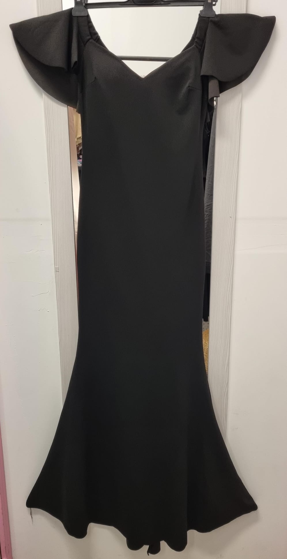 VESTIDO MANGA VOLANTE