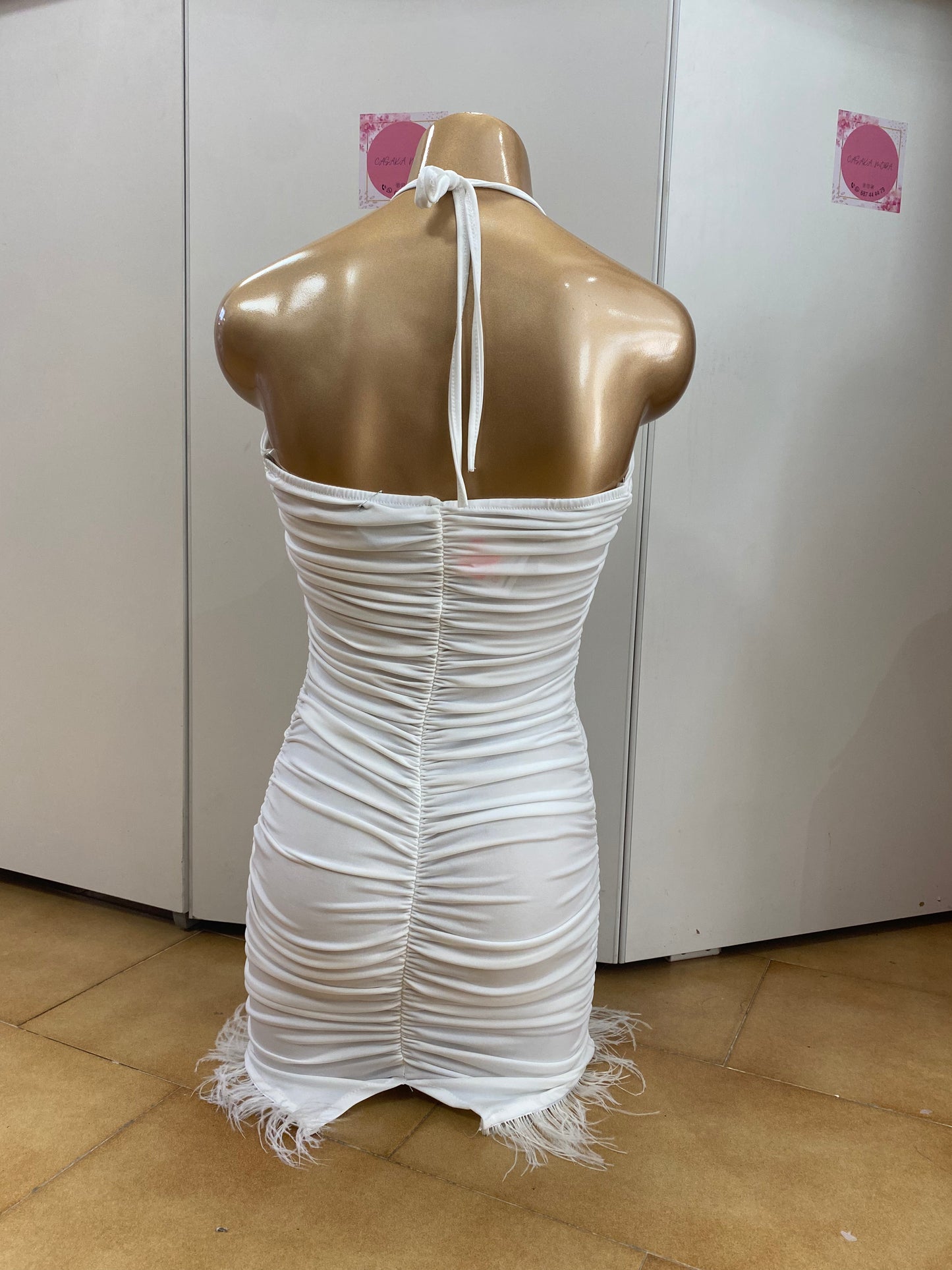 VESTIDO TIRANTES CORTO FIESTA