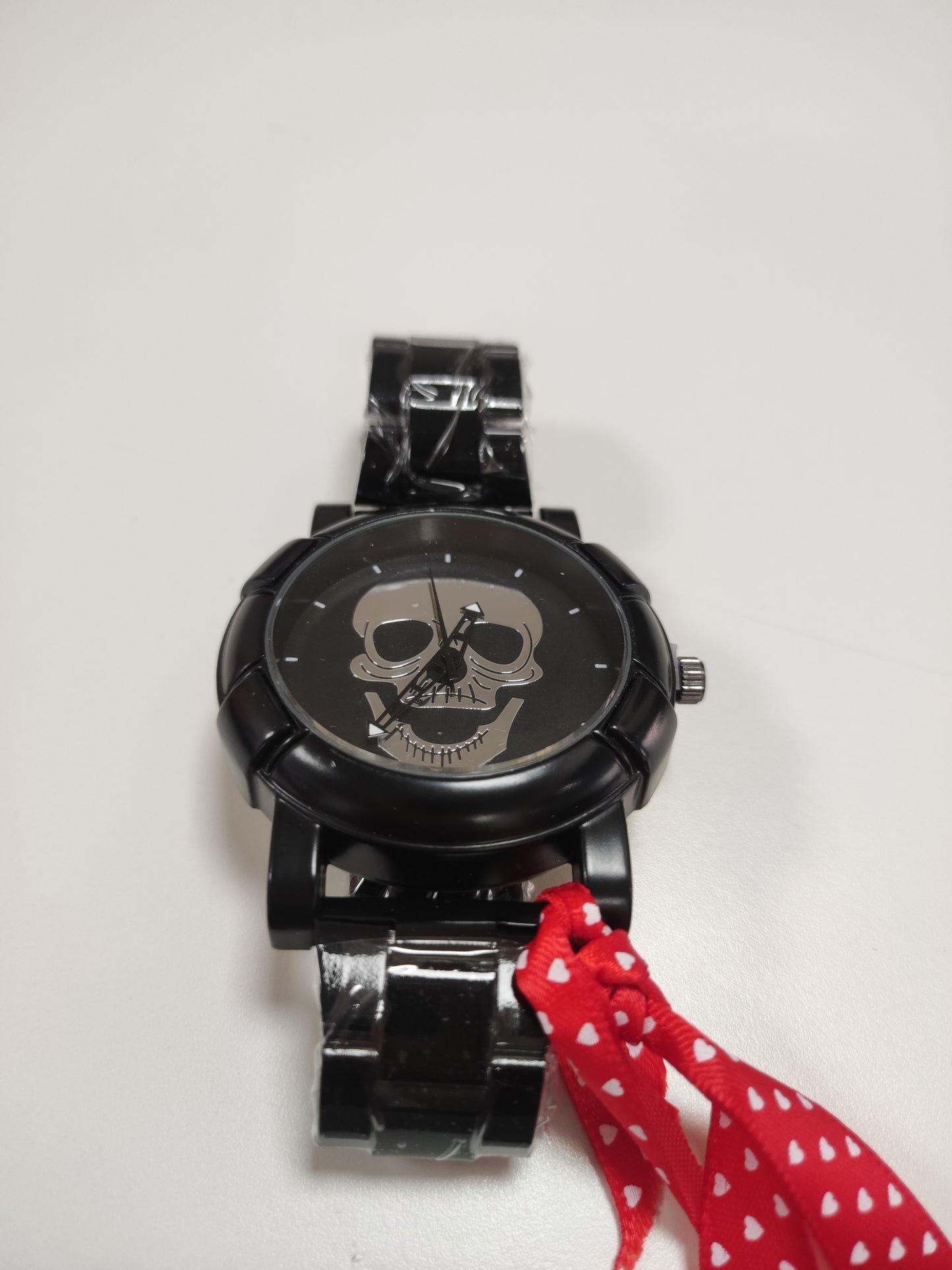 RELOJ GOTICO CALAVERA