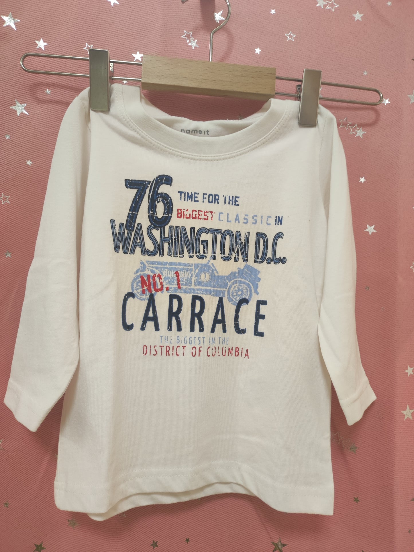 CAMISETA NIÑO NAMEIT MANGA LARGA