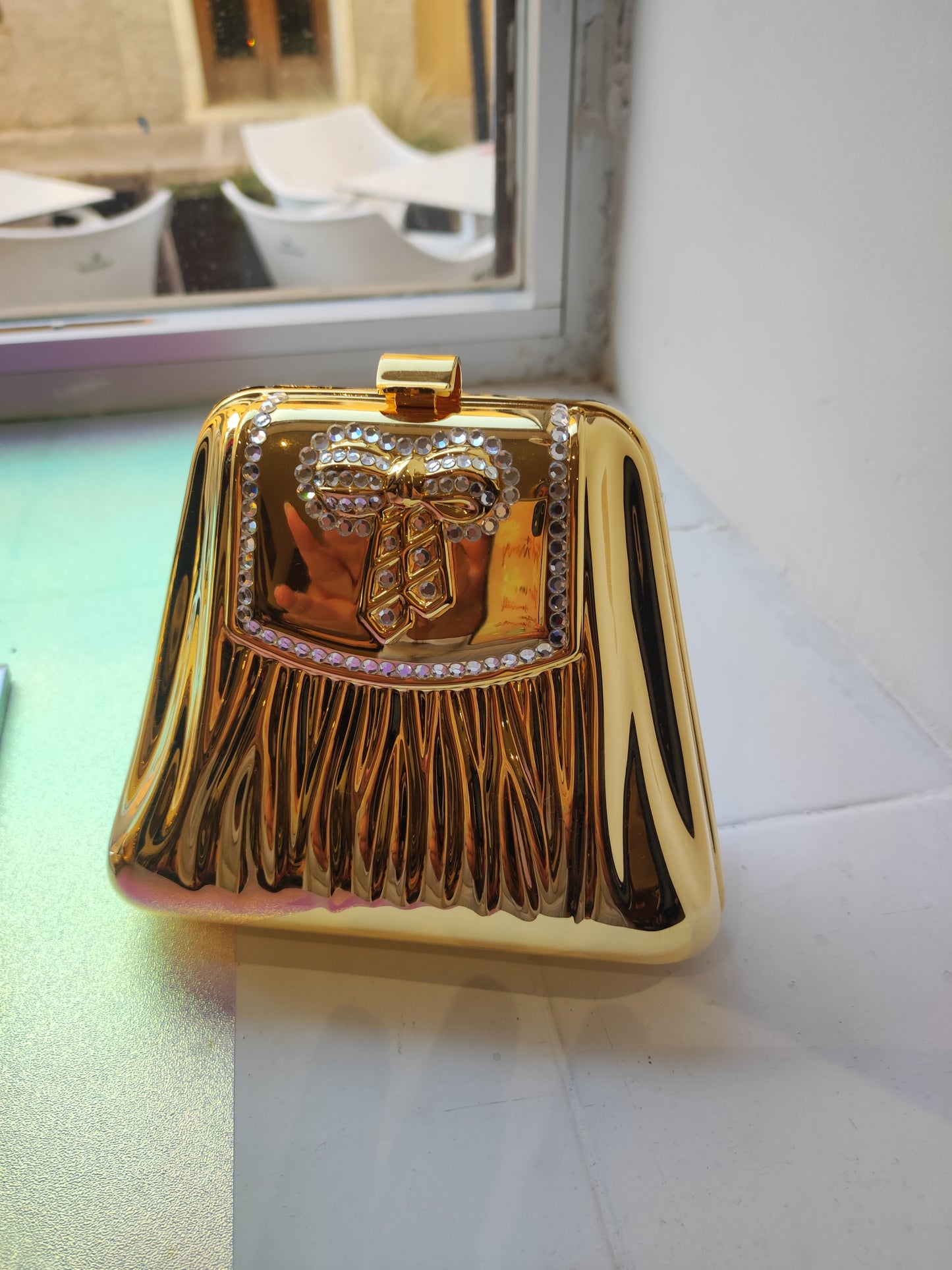 BOLSOS FIESTA DORADOS DE GRAN CALIDAD