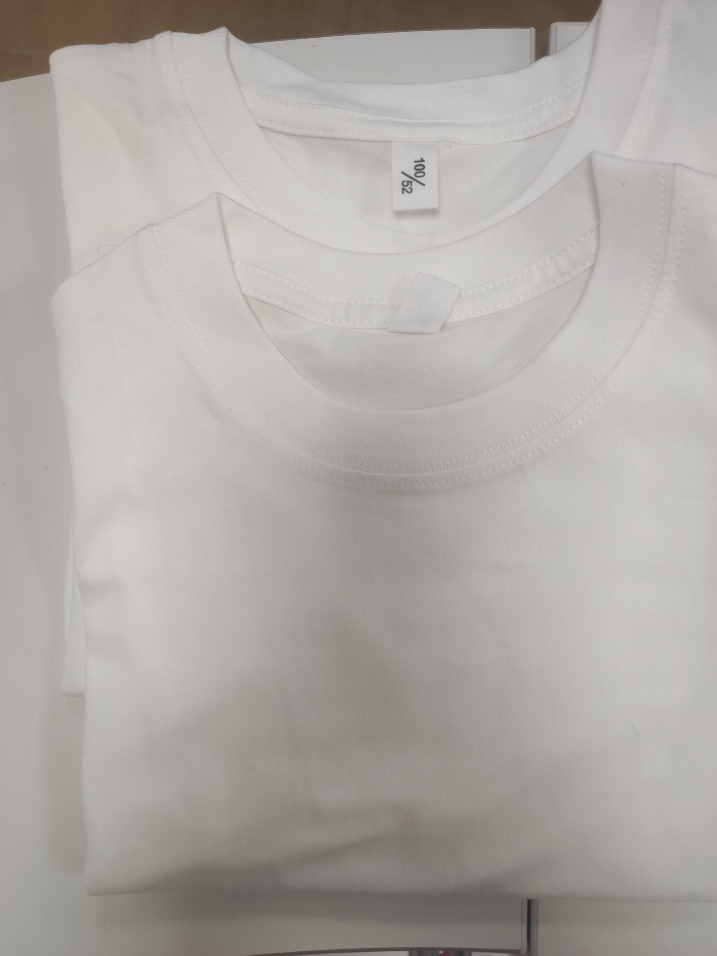 CAMISETAS NIÑO MANGA LARGA 2/3 AÑOS BLANCA