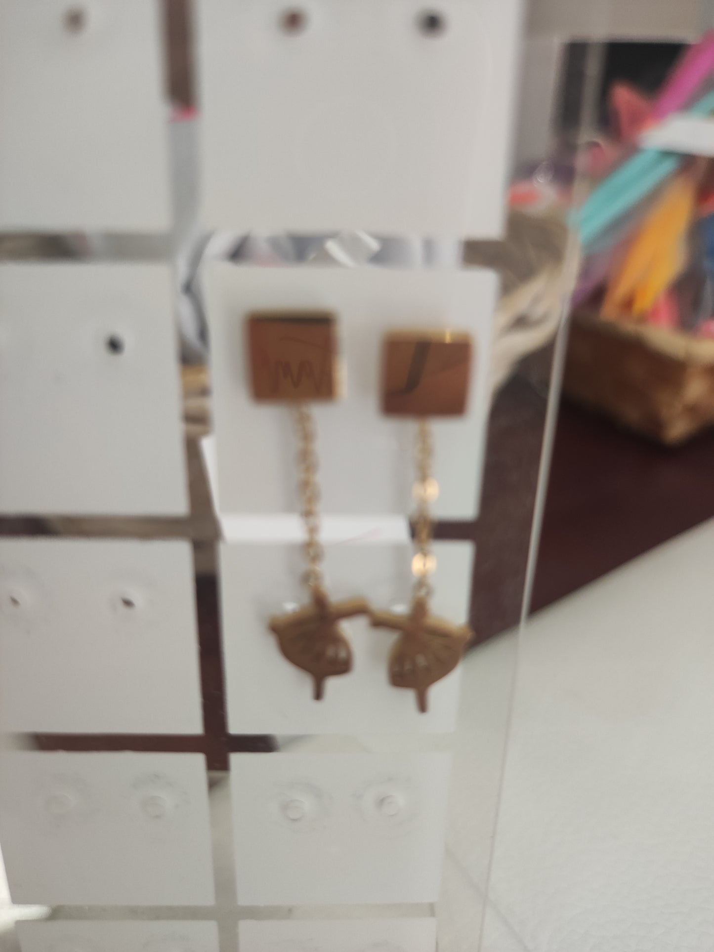 PENDIENTES BAILARINA ACERO INOX