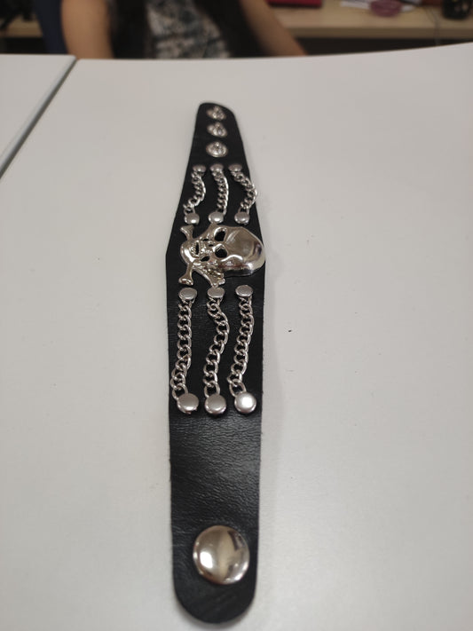 PULSERA GOTICA CALAVERA