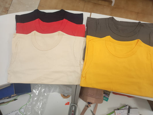 CAMISETAS COLORES NIÑO 2/3 AÑOS MANGA LARGA